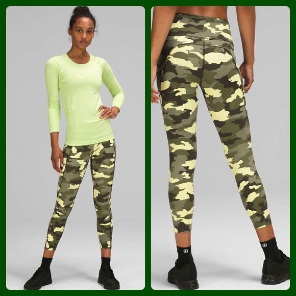 COPY - Lululemon Fast and Free High Rise Crop 23" - Picture 1 of 5
